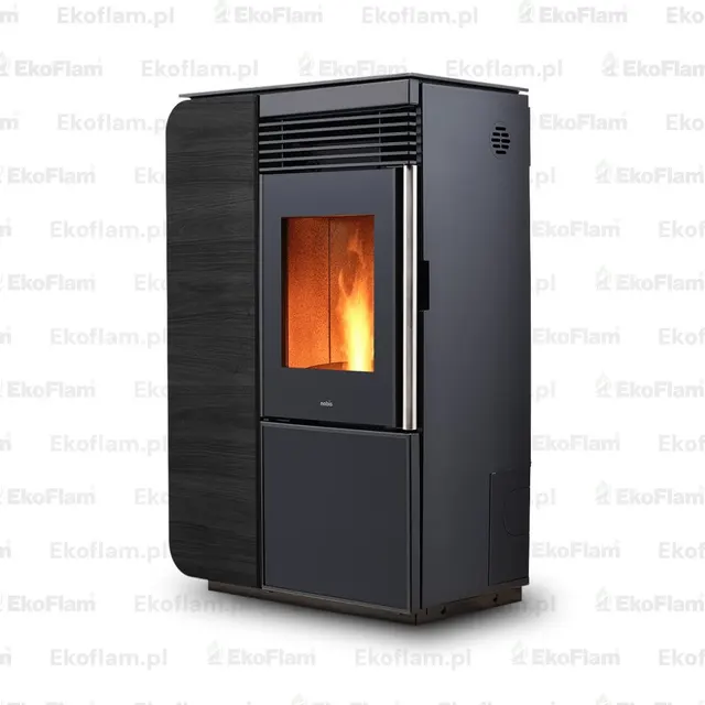 Pellet stove Nobis A10 Light Style C wood white