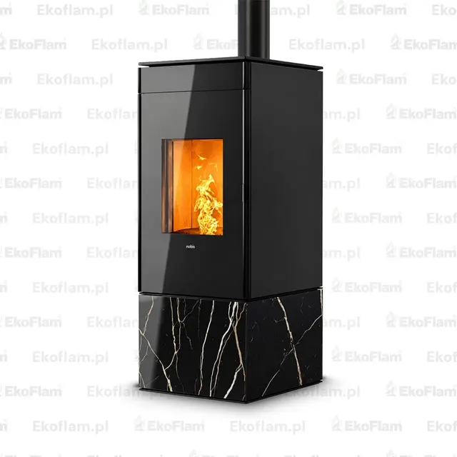 Pellet stove Nobis A8/10 Quadra Top V gres night