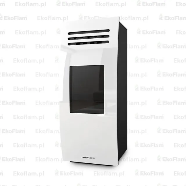 Pellet stove Moretti Design Dream Relax 10 glass White