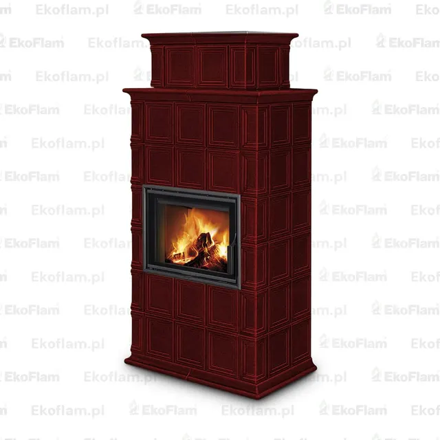 Wood-burning stove Romotop Baracca 11 H Maiolica 76873