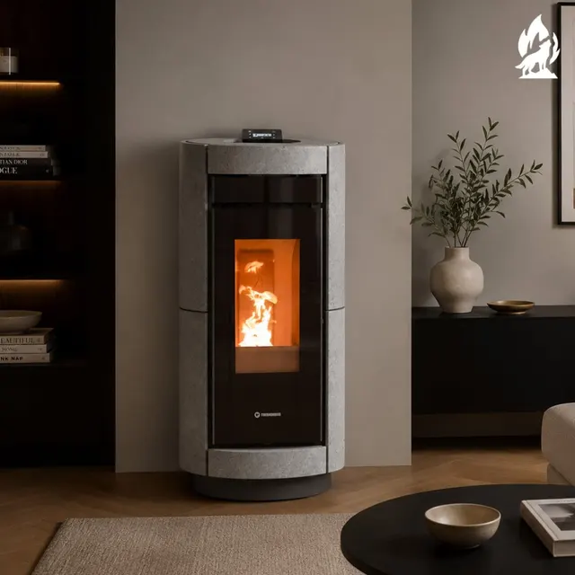 Pellet stove Thermorossi Doria PIDRA14 Stone