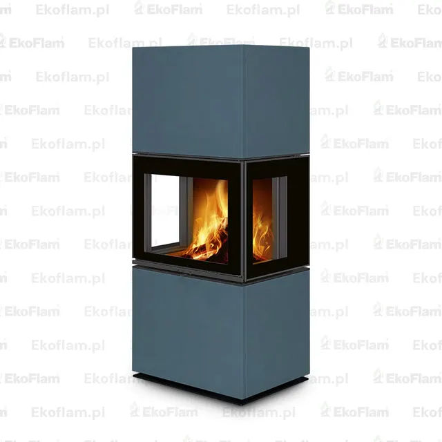 Wood-burning stove Romotop Lera C G Maiolica 13200