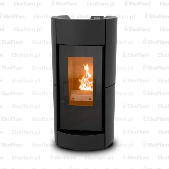 Pellet stove Thermorossi Chic Pidra14 Maiolica black