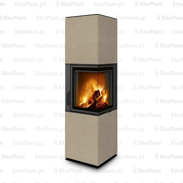 Wood-burning stove Romotop Harmony R HA Maiolica 61660