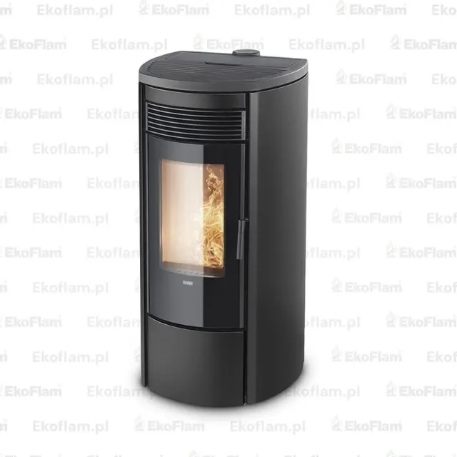 Pellet stove Klover Omega 120 Air steel black