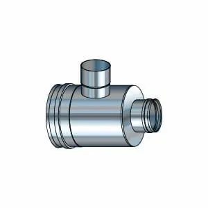 Adapter BI-Pellet 80/130 EDPA H z wlotem powietrza