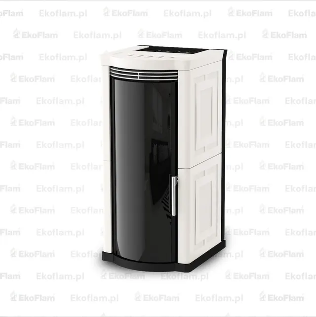 Wood-burning stove Moretti Design Elegance Wood white