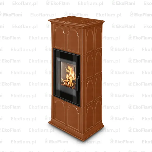 Kominek na drewno Romotop Gremio 2G ceramika  63600 terra