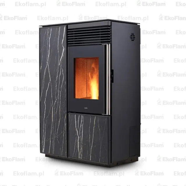 Pellet stove Nobis A10 Light Coax gres night