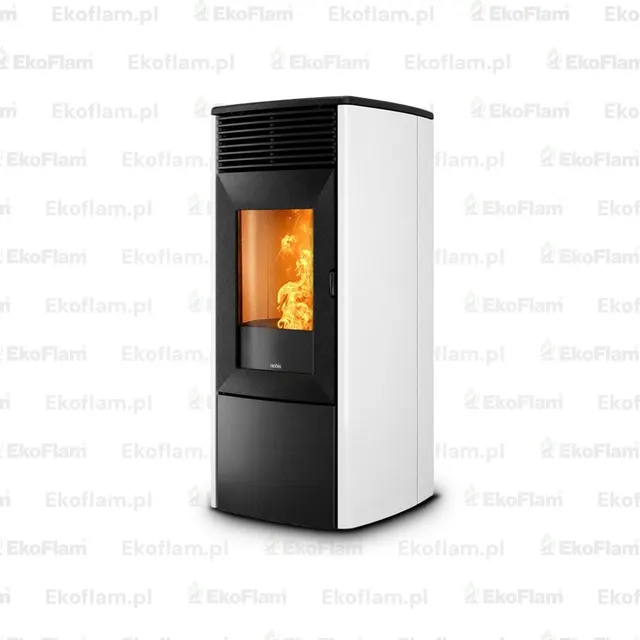 Pellet stove Nobis A9/10 Zenith V steel white