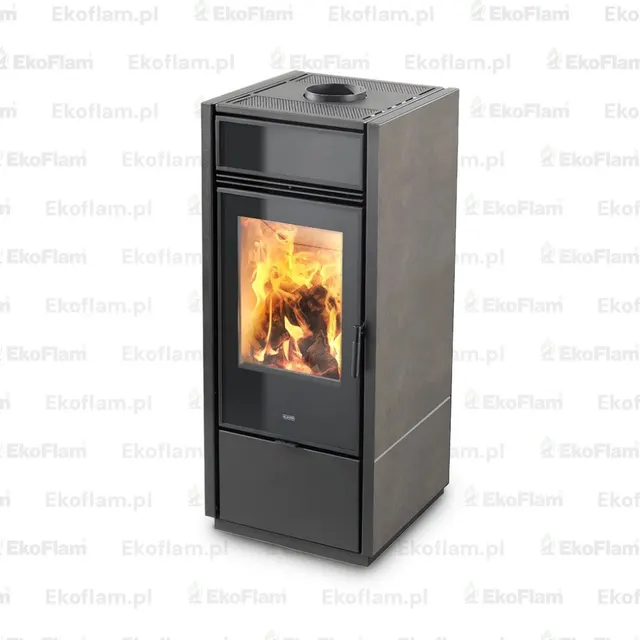Wood-burning stove Klover Swiss gres moka