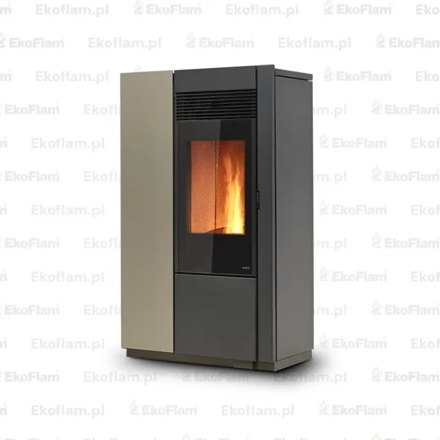 Pellet stove Nobis 12 Elana V dove grey