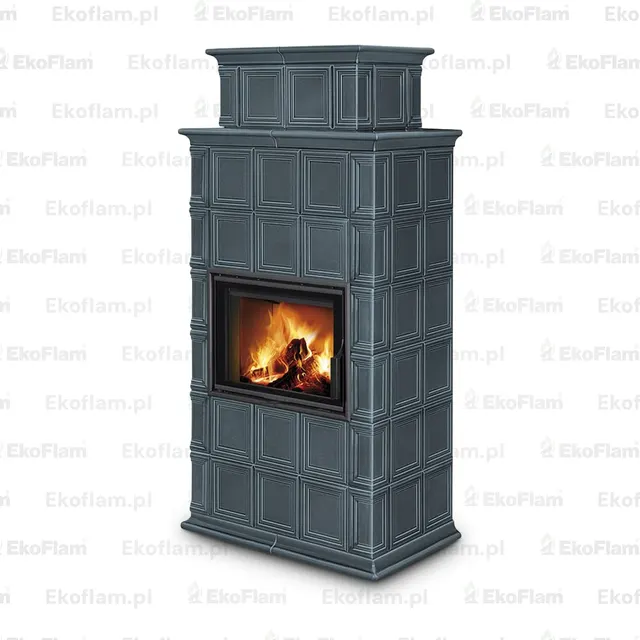 Wood-burning stove Romotop Baracca 11 H Maiolica 21205