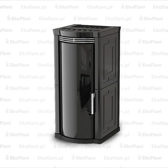 Wood-burning stove Moretti Design Elegance Wood black