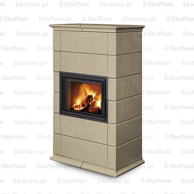 Wood-burning stove Romotop Baracca 10 Maiolica 61660