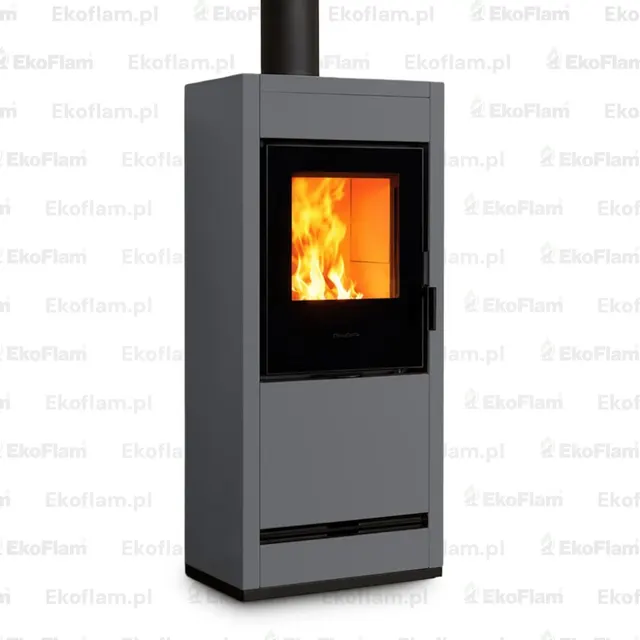 Hybrid stove Piazzetta E228 A ceramic grey
