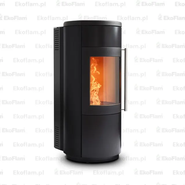 Hybrid stove Nobis8/11 Libera V steel black