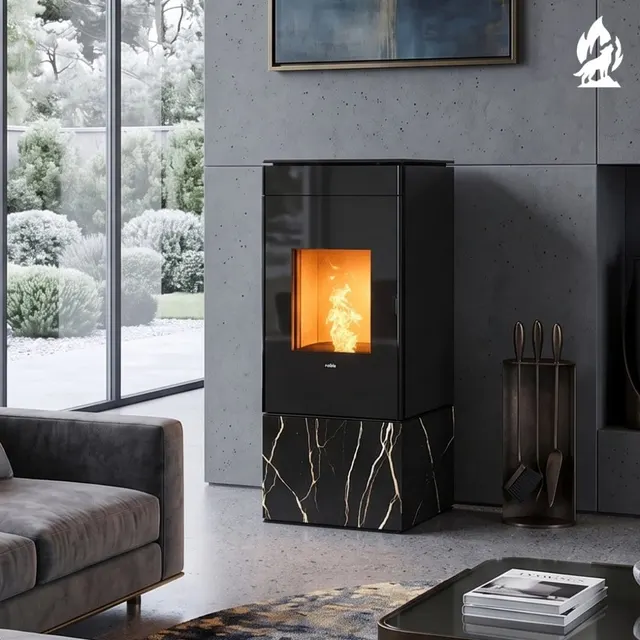 Pellet stove Nobis A8/10 Quadra V gres night