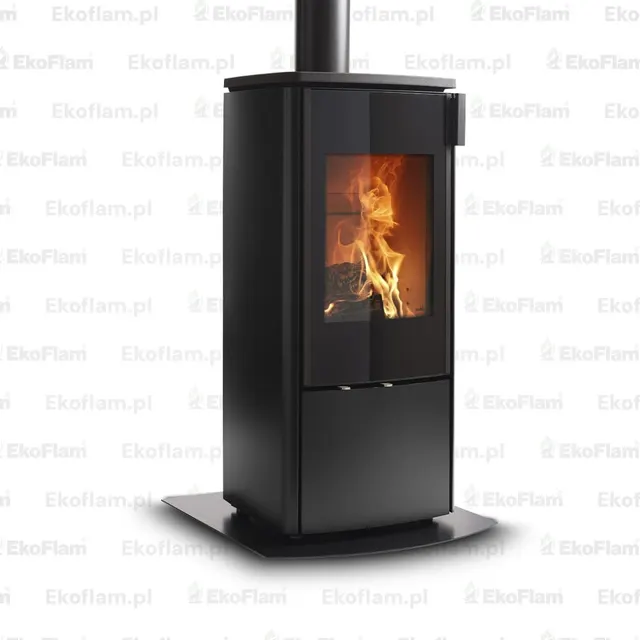 Wood-burning stove Nobis 8/10 Zenith 600 steel black