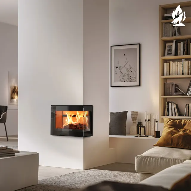 Wkład kominkowy na drewno Nobis Efrem Edge 700/49 prawy