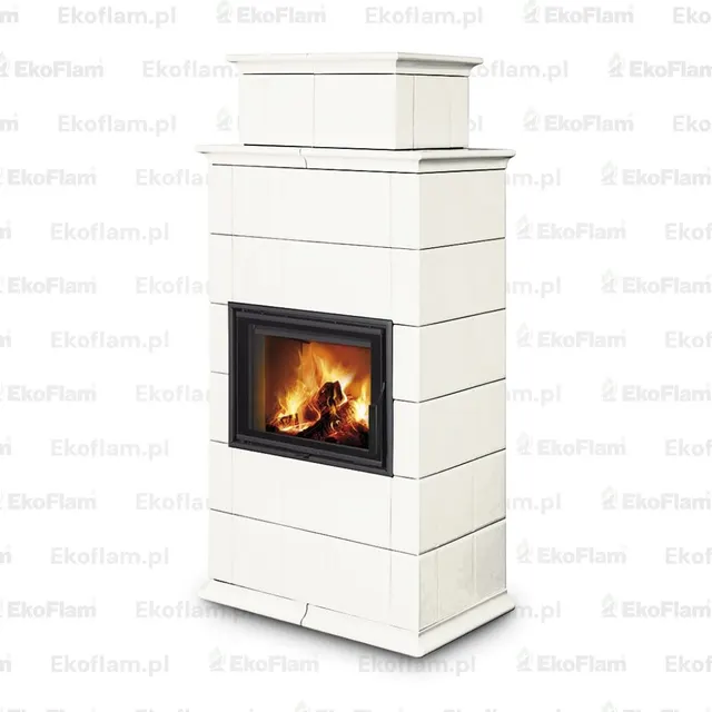 Wood-burning stove Romotop Baracca 10 H Maiolica 31909