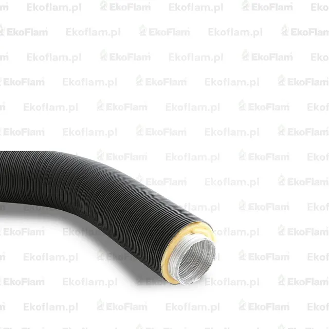 Insulated pipe black alu Darco 67