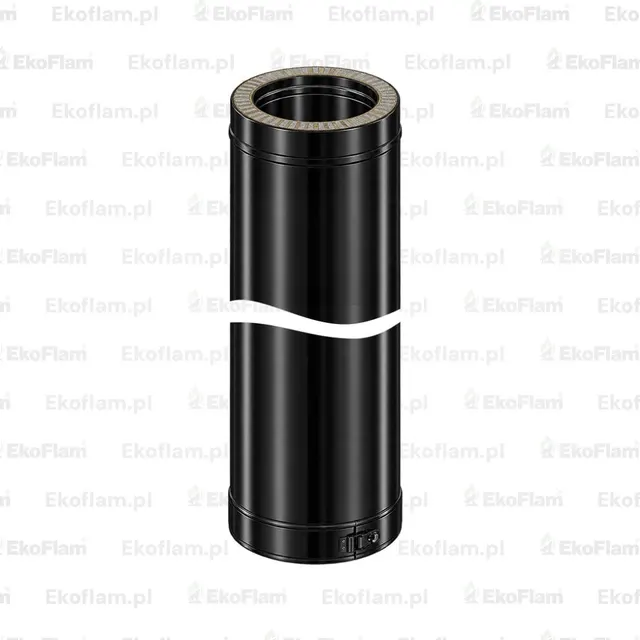 DI 150-ED 1000 rura prosta RAL9030