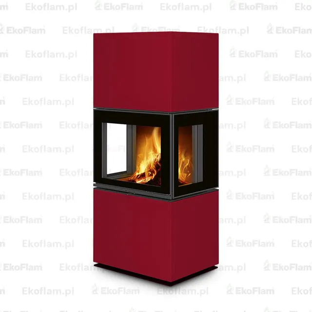 Wood-burning stove Romotop Lera C G Maiolica 75705