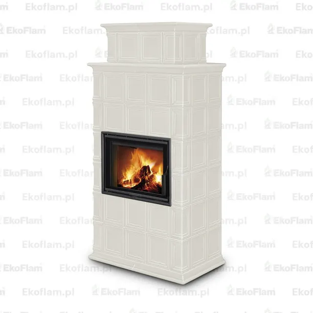 Wood-burning stove Romotop Baracca 11 H Maiolica 31909