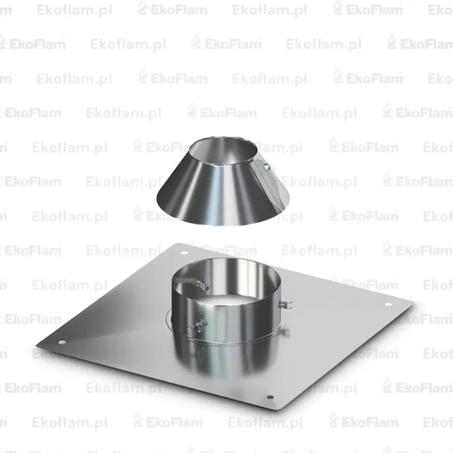 EAS 100-SIO Square Flat Roof Passage