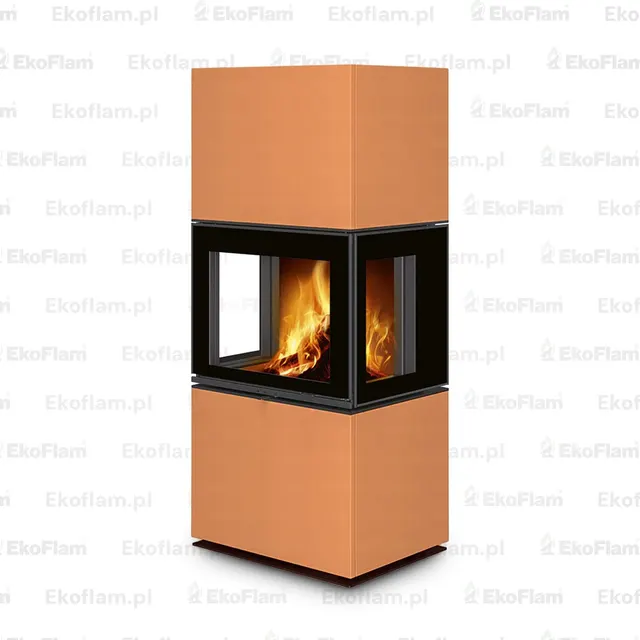 Wood-burning stove Romotop Lera C G Maiolica 63600