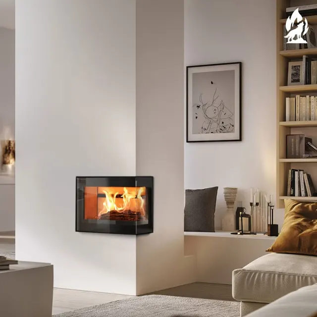 Wood-burning insert Nobis Efrem Edge 800/55 left