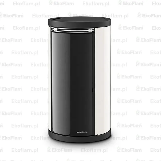 Pellet stove Moretti Design Exclusive Aqua Glass 26 glass white