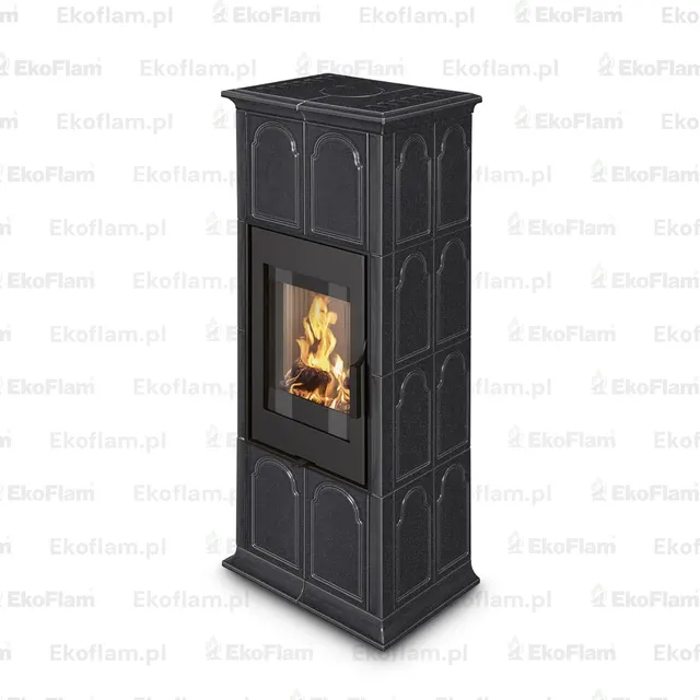 Kominek na drewno Romotop Gremio 2G ceramika  40100 nero