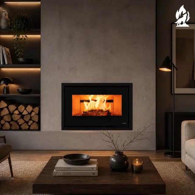 Wood-burning insert Nobis Efrem 800/49