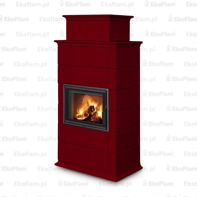 Wood-burning stove Romotop Baracca 10 H Maiolica 75705