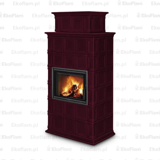 Wood-burning stove Romotop Baracca 11 H Maiolica 77900