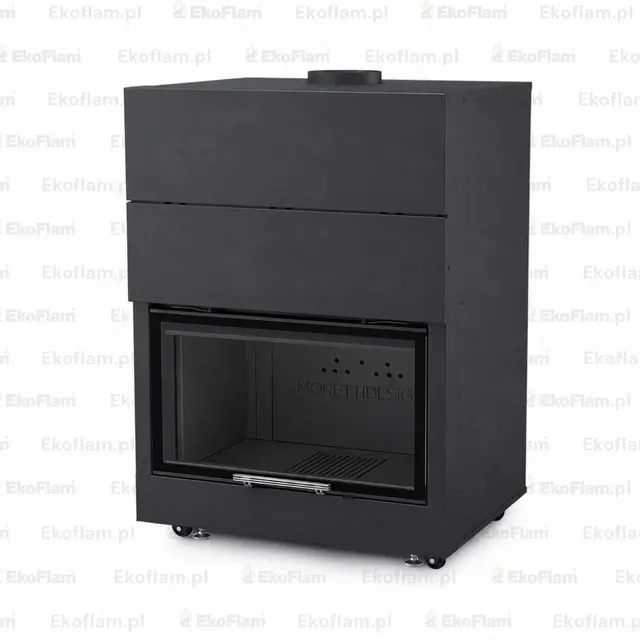 Black insert interior fo Moretti Design Monodesign 80