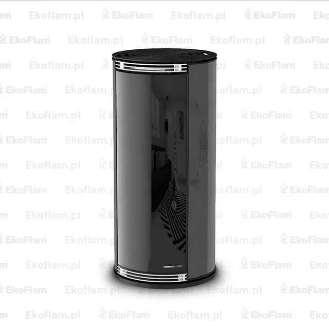 Pellet stove Moretti Design Globe Glass Relax 9 grey