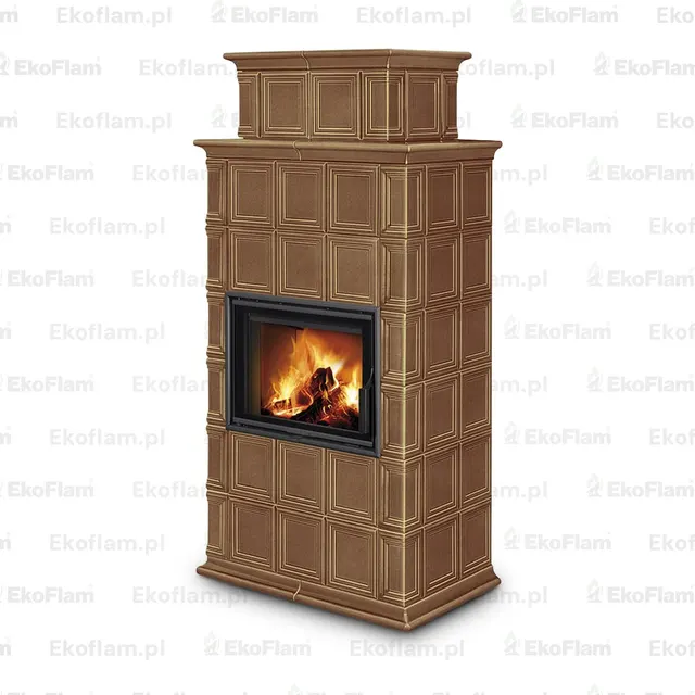 Wood-burning stove Romotop Baracca 11 H Maiolica 63360