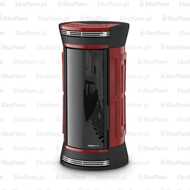 Pellet stove Moretti Design Clessidra Relax All Style 12 Maiolica bordo