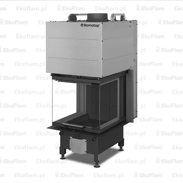 Wood-burning insert Romotop HEAT U 3G L 50.52.50.26 dark