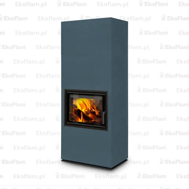 Kominek na drewno Romotop Solid F ceramika  13200 ocean