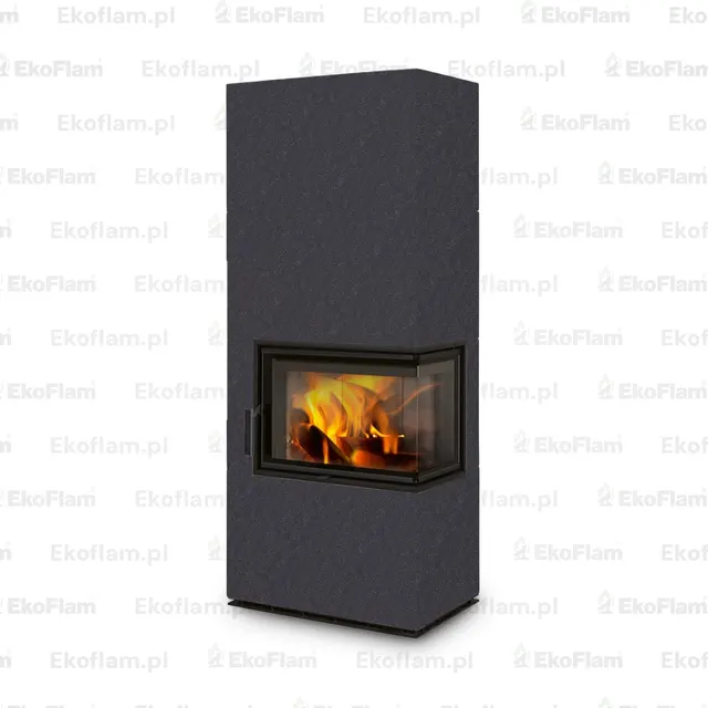 Kominek na drewno Romotop Solid R Top ceramika  45491 lava
