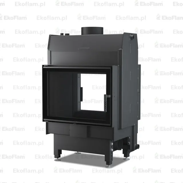 Kominek wodny na drewno Unico Nemo 2 Duo black