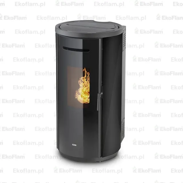 Pellet stove Klover Krono 80 Air steel black