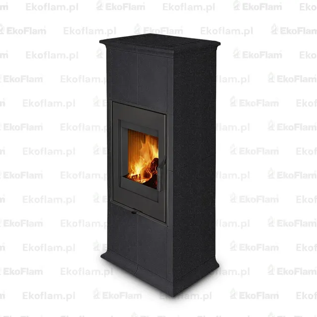 Kominek na drewno Romotop Gremio 5 ceramika  40100 nero