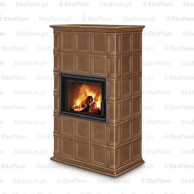Wood-burning stove Romotop Baracca 11 Maiolica 63360