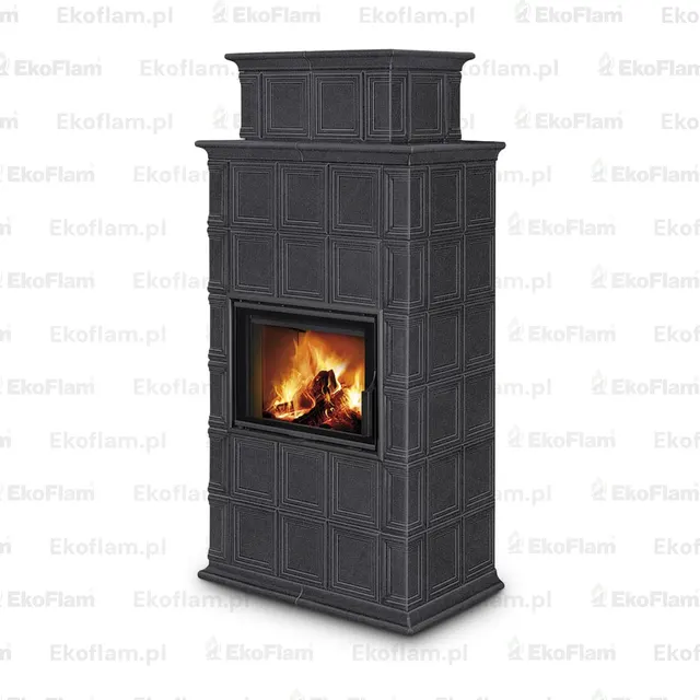 Wood-burning stove Romotop Baracca 11 H Maiolica 56506