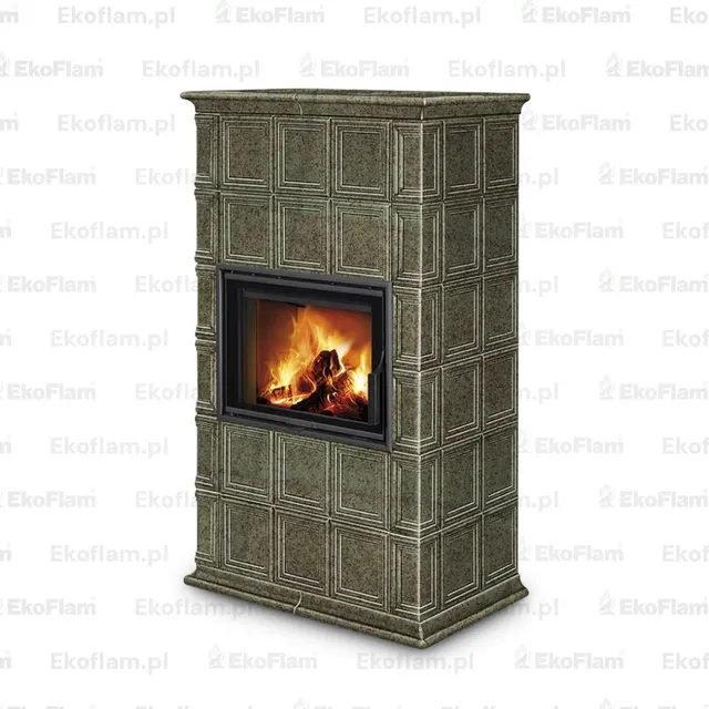 Wood-burning stove Romotop Baracca 10 Maiolica 11169